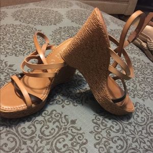 Tan wedges